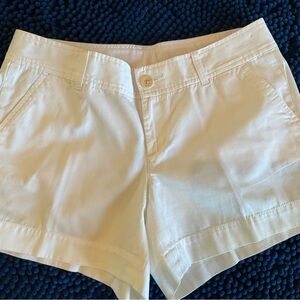 Lilly Pulitzer White Callahan Shorts